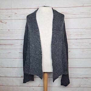 Eileen Fisher wool cashmere‎ mohair open cardigan